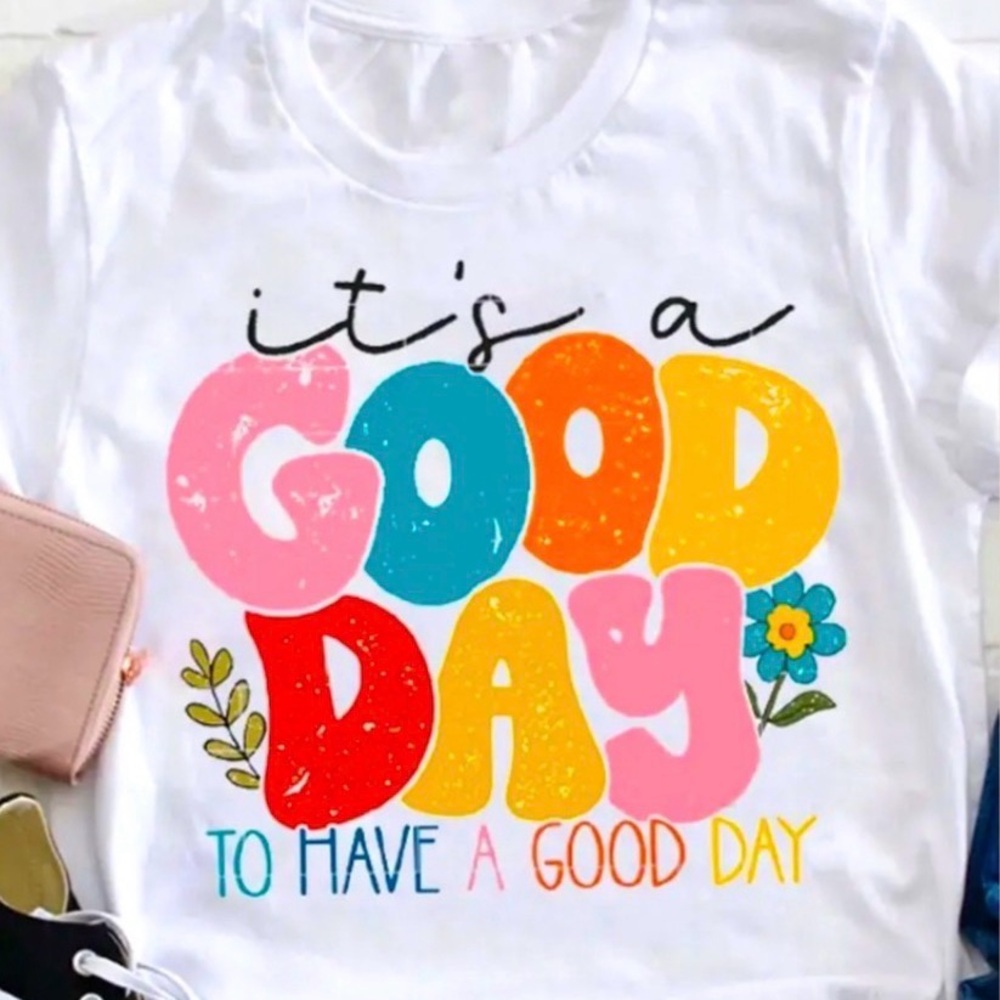 Unbranded :M -  L -XL - XXL - New in Bag - Colorful Graphic Tee - White